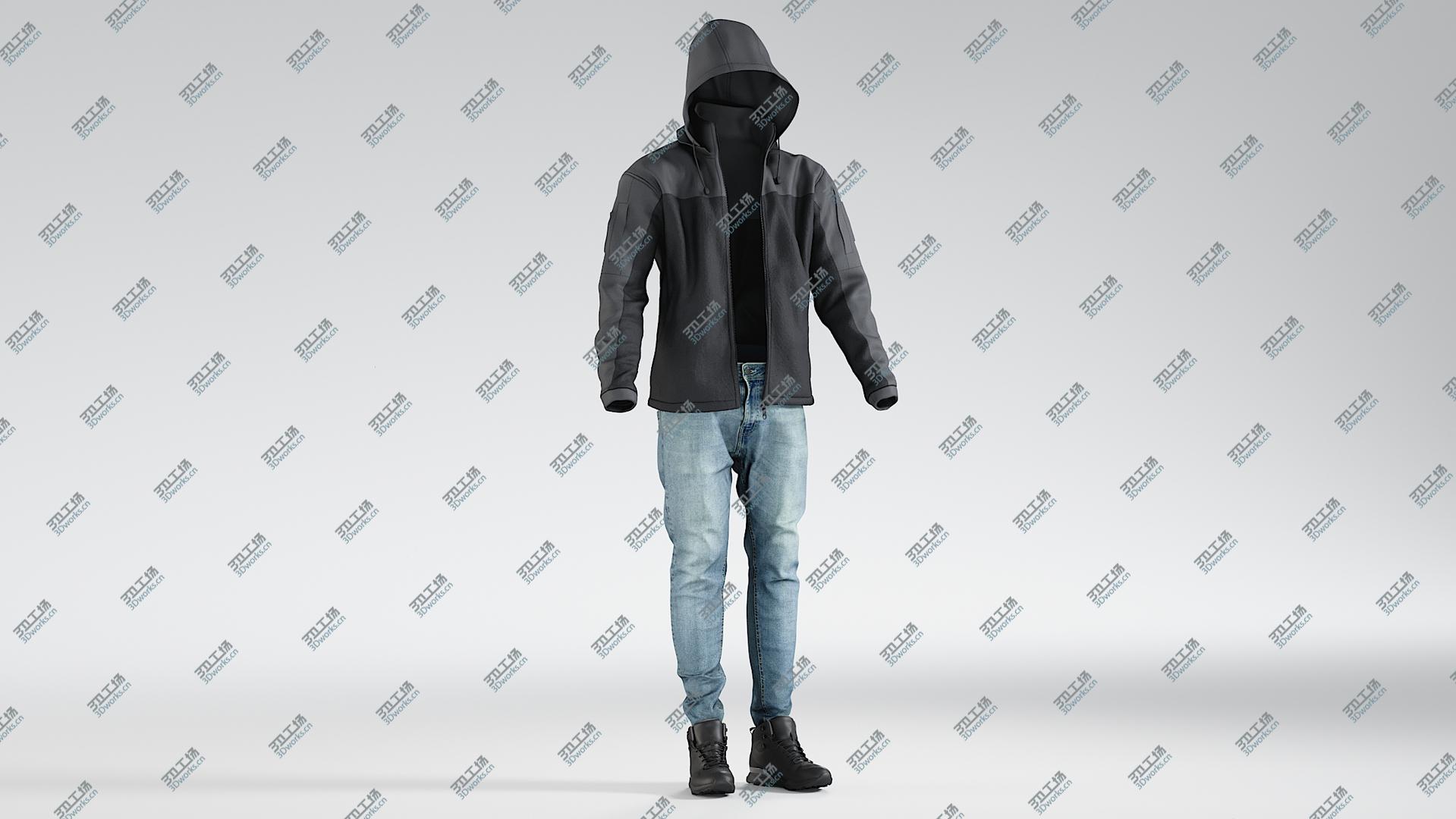 images/goods_img/20210313/Men's Jeans Jacket with Boots 3D/5.jpg